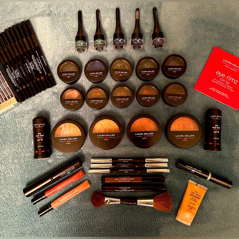 Laura Geller Eye Shadows and Eye Liners